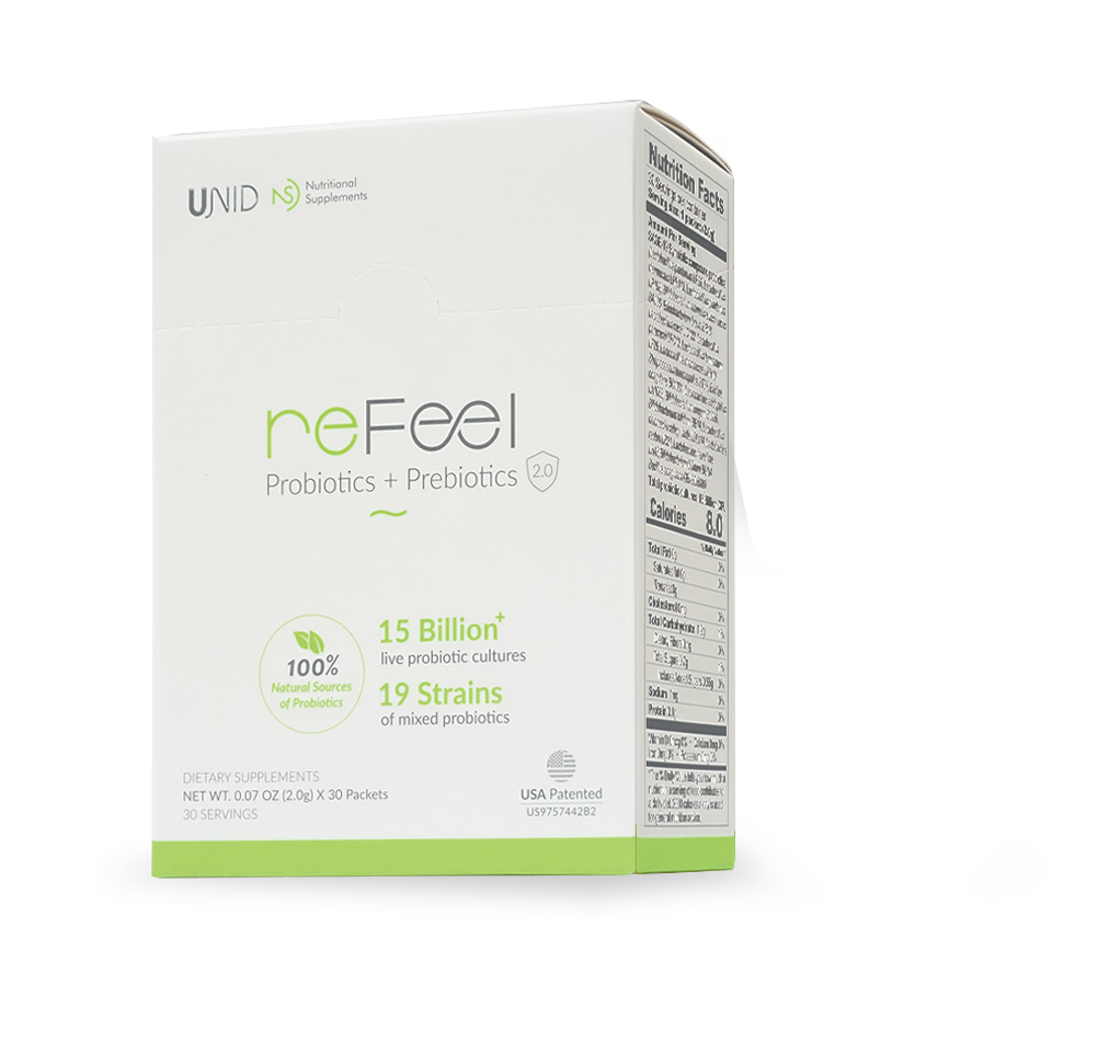ReFeel 2.0 Probiotics + Prebiotics (30 packets/box)